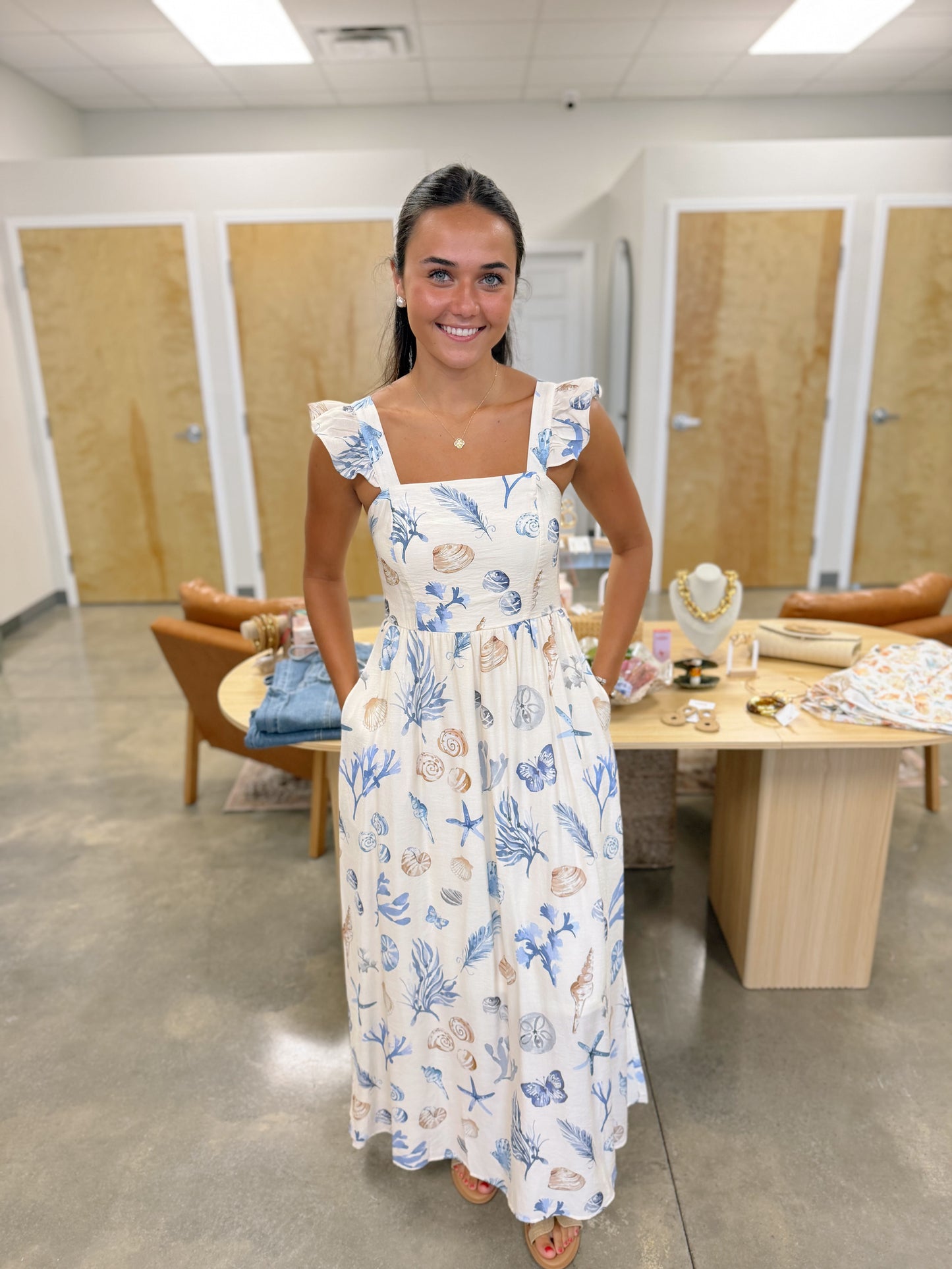 Selling Shells at the Shore Maxi