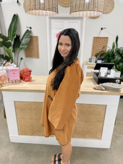 The Nutmeg Corduroy Dress