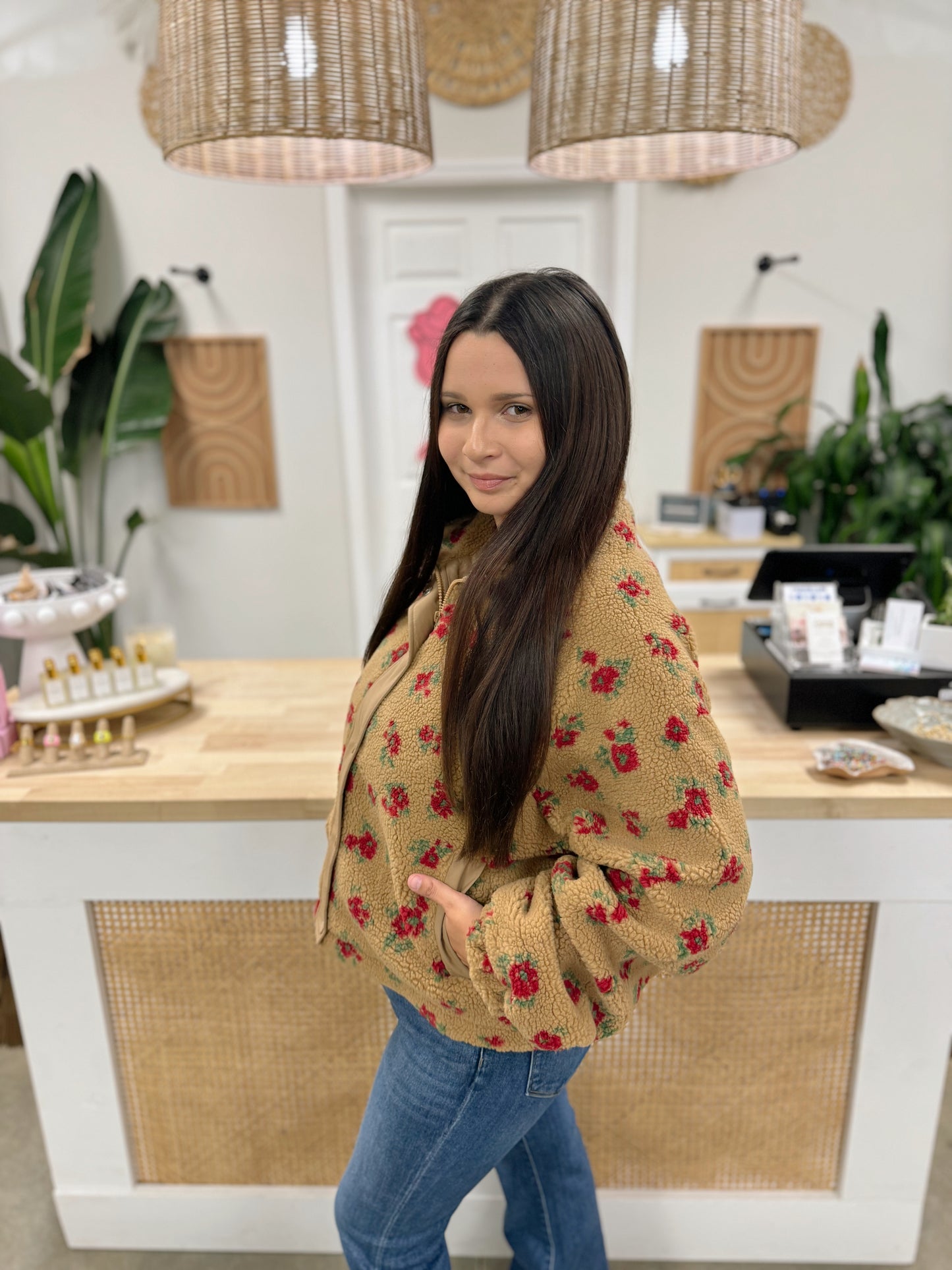 The Marcie Sherpa Jacket