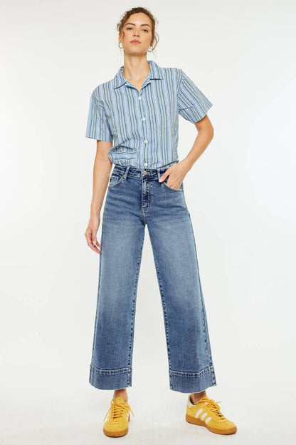 The Nova Cropped High Rise Jean