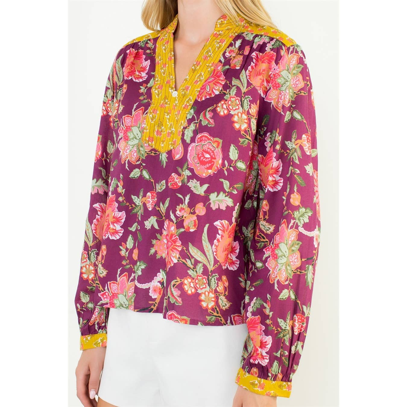 The Brooklyn Print Blouse