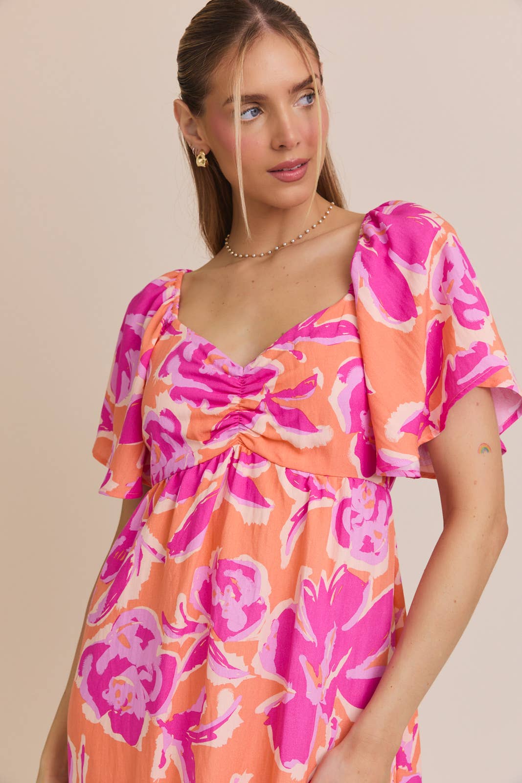 Pink In The Tropics Dress