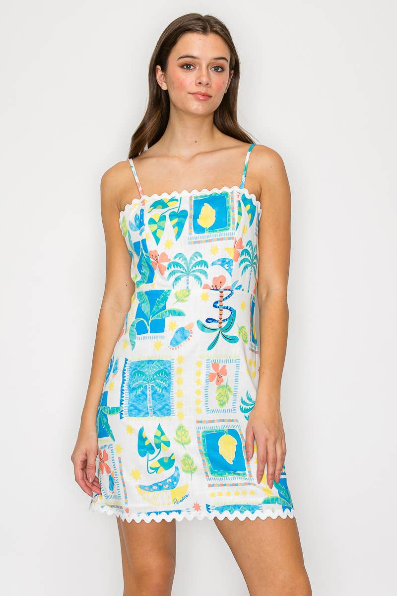 The Palm Bay Mini Dress