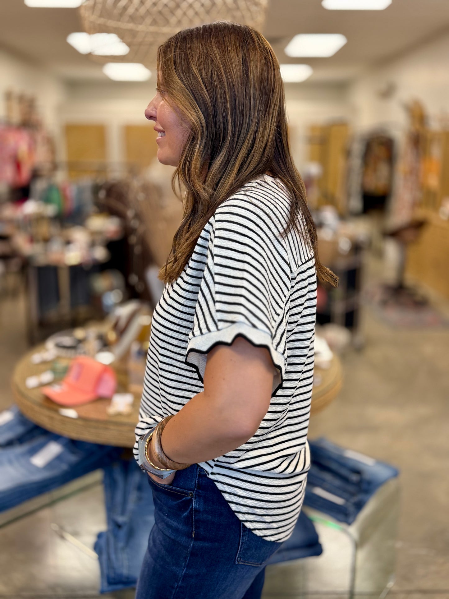 Soft Around The Edge Top-Cream