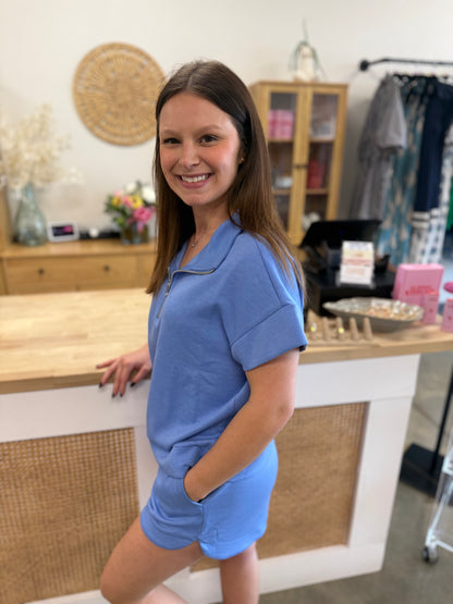 Your Boarding Call Set Sea Mist Blue