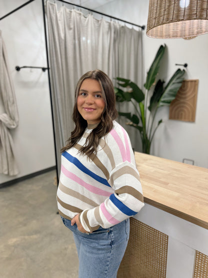 The Fall Striped Sweater