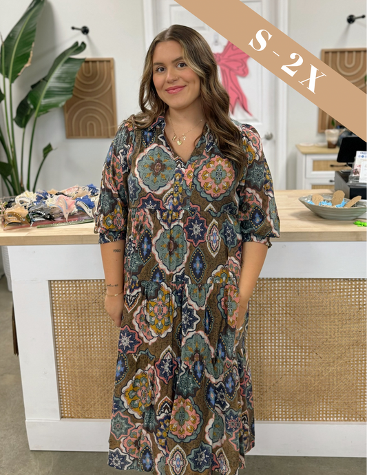 The Hensley Midi Dress
