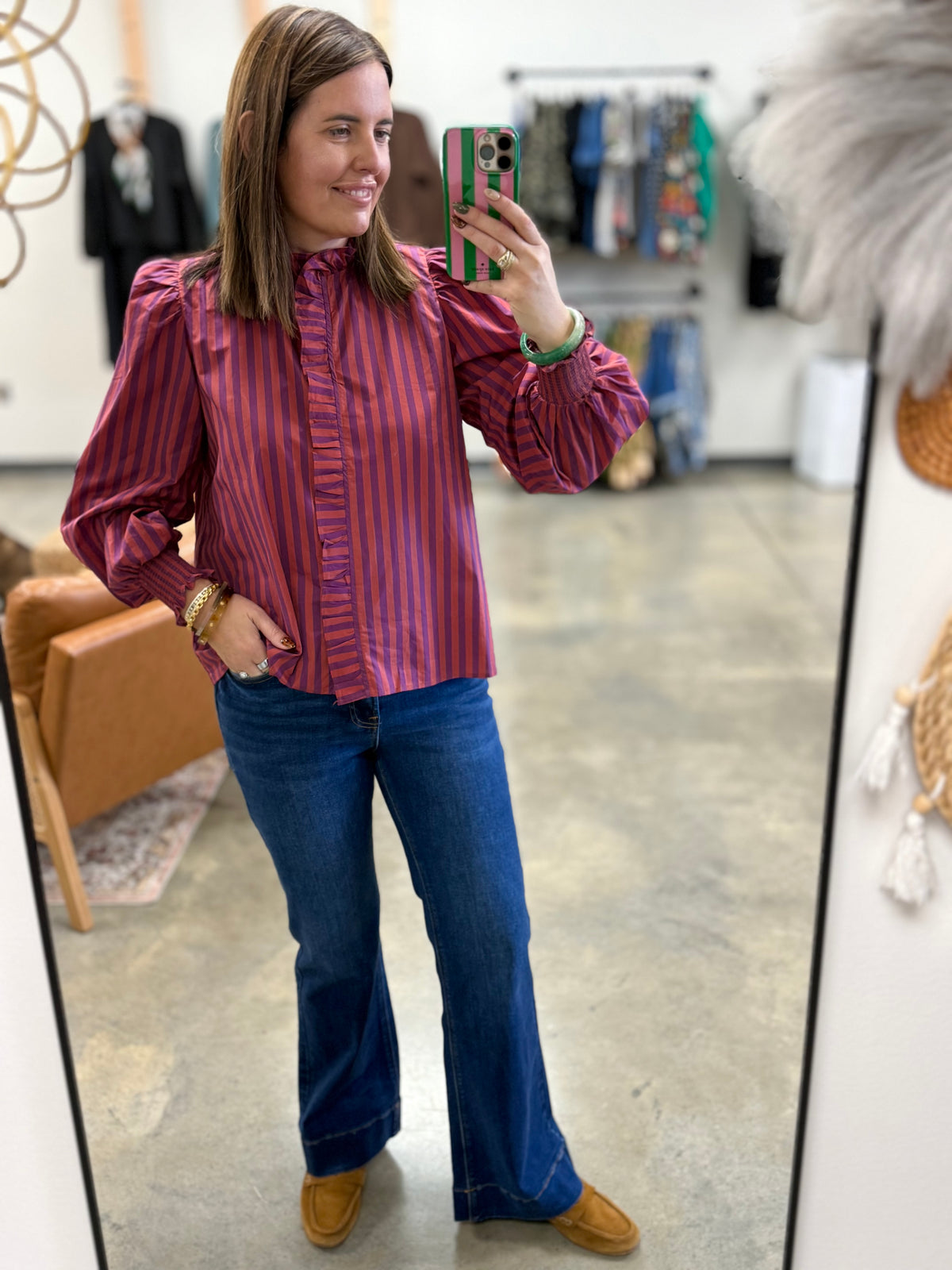 The Vivian Ruffled Blouse