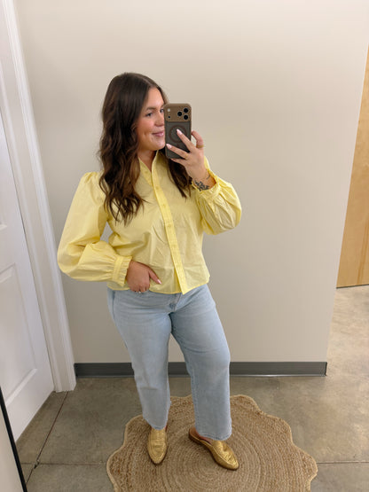 The Buttercup Button Down Blouse