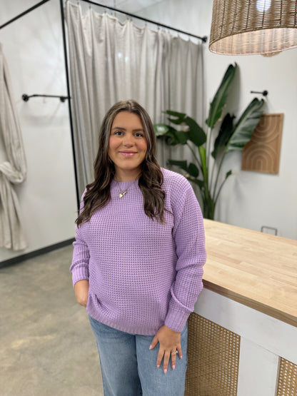 Your Fav Waffle Sweater