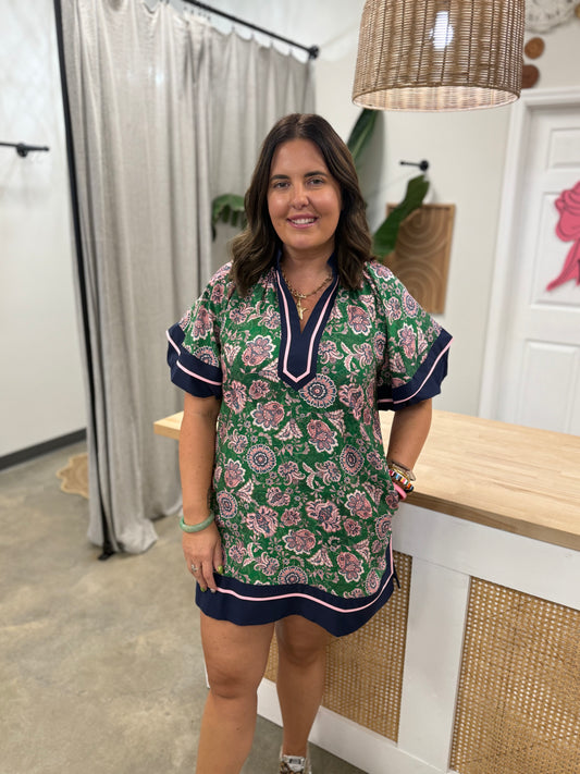 The Arlie Garden Mini Dress