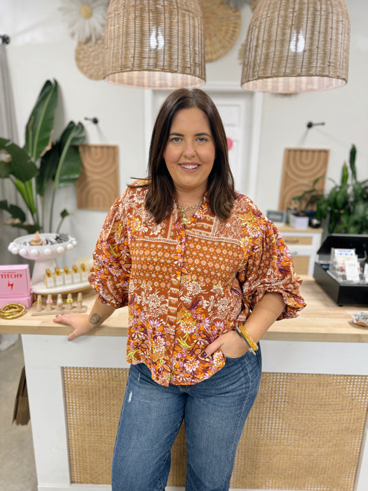 The Gloria Blouse