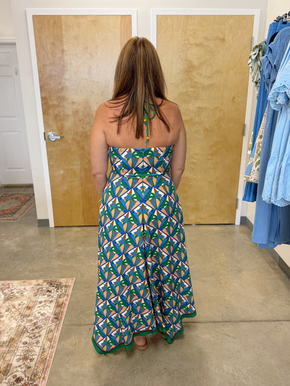 The Silk Scarf Midi Dress