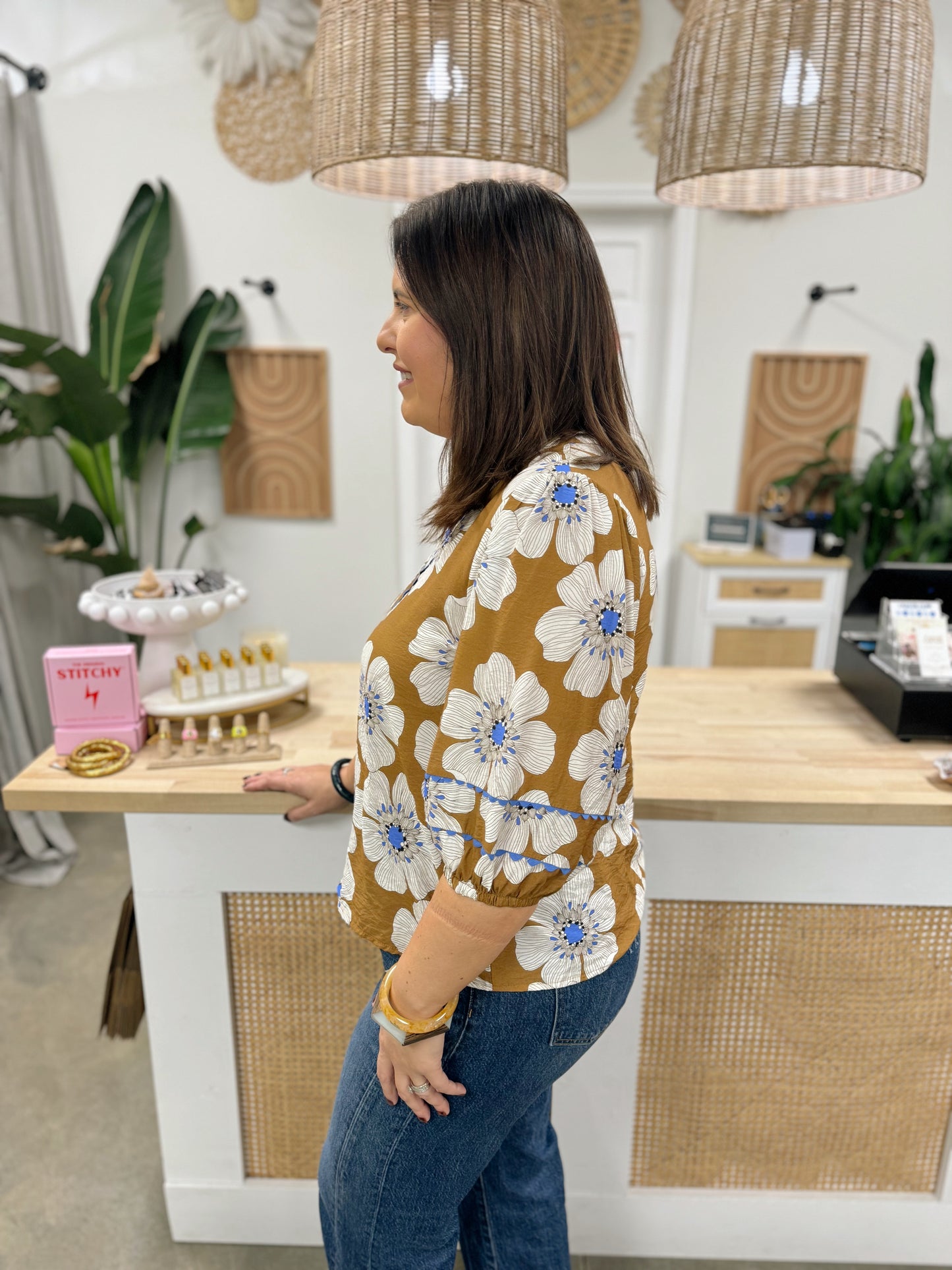 The Kelley Floral Blouse