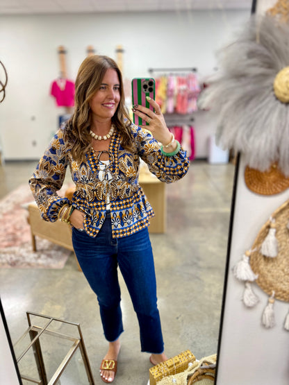The Nella Boho Blouse