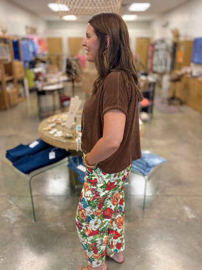 The Bed Of Roses Barrel Jeans