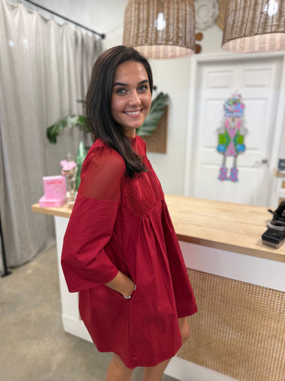The Bethany Babydoll Dress
