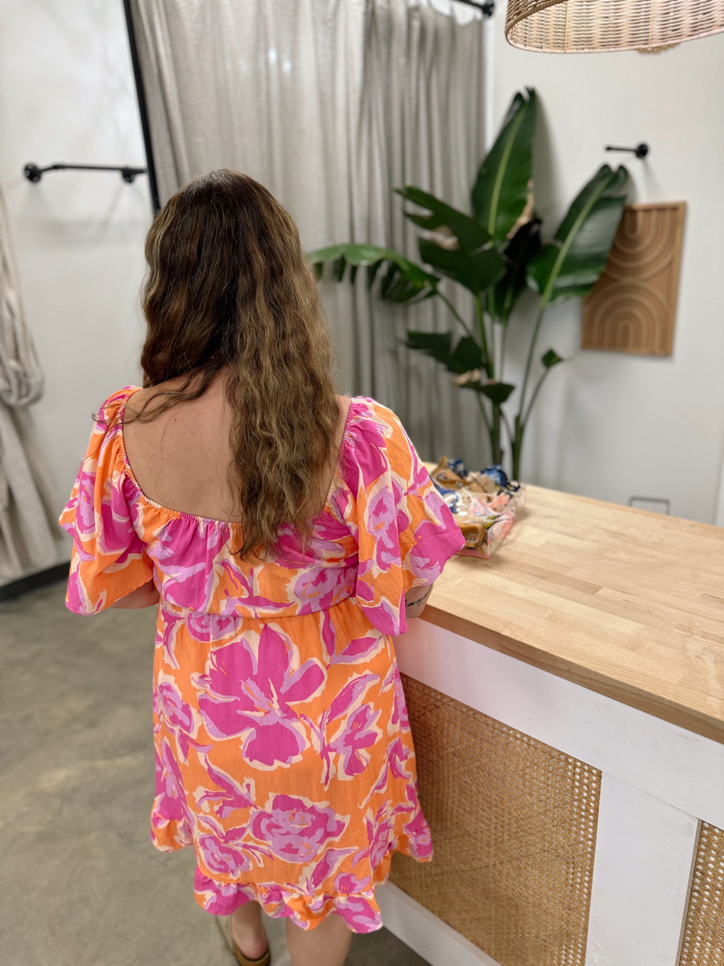 Pink In The Tropics Dress
