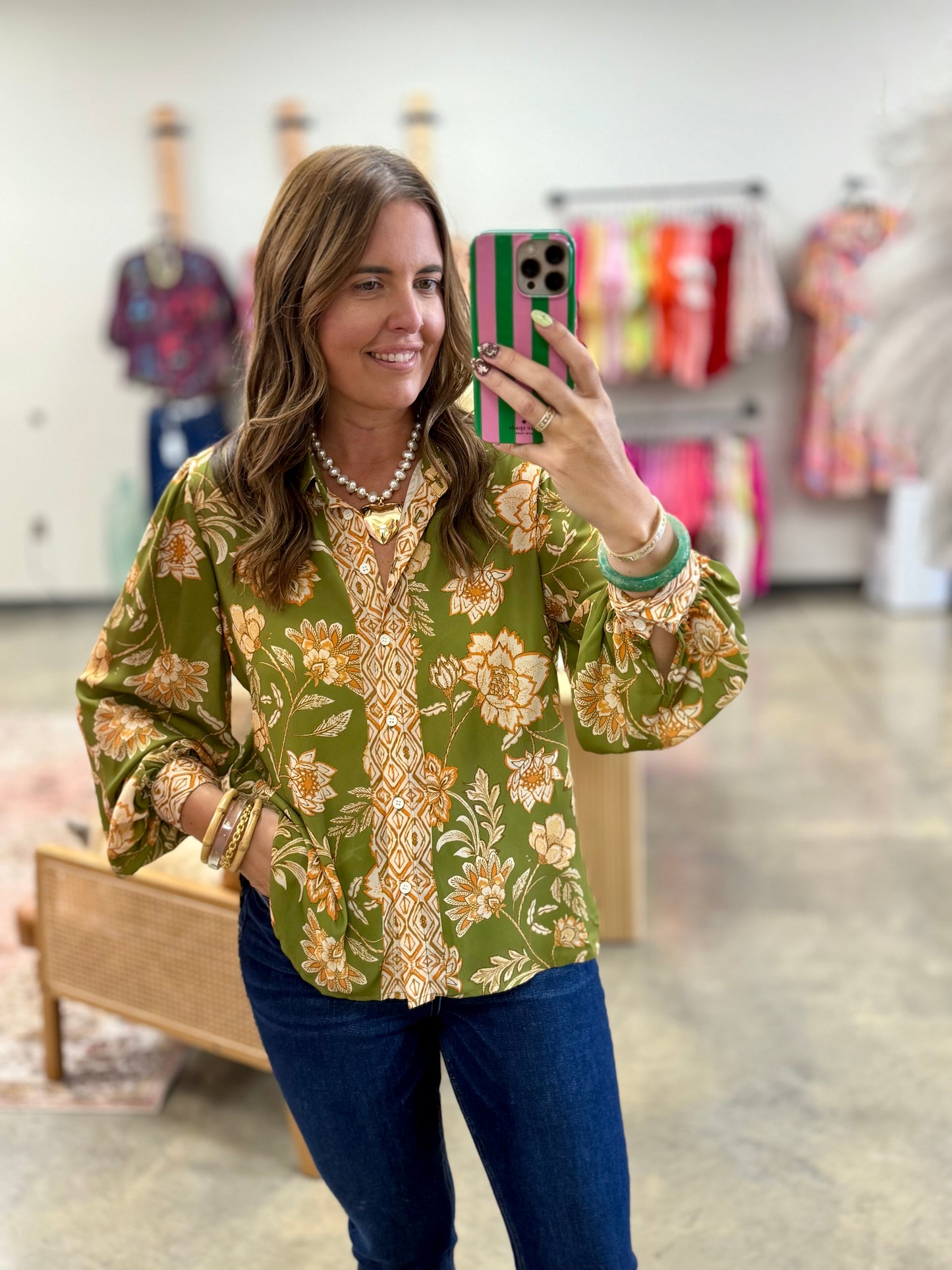 The Alyssa Button Down Top