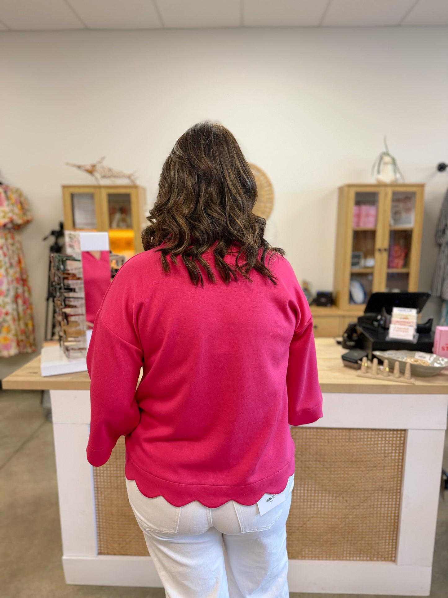 The Scalloped and Cute Blouse