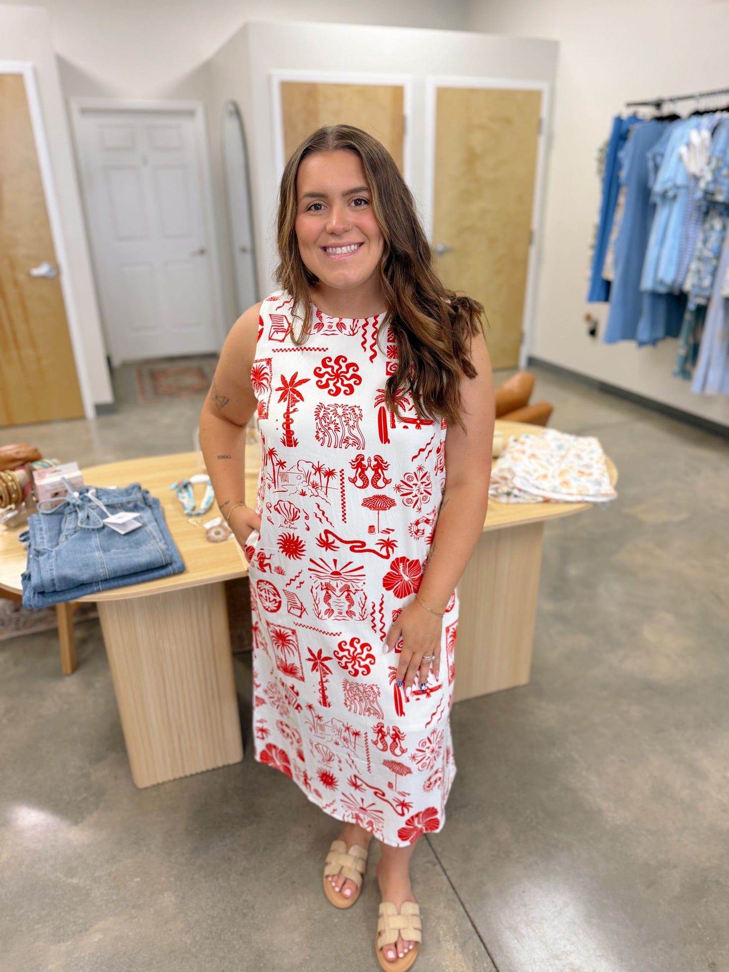 The Mermaid Midi Dress