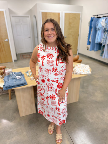 The Mermaid Midi Dress