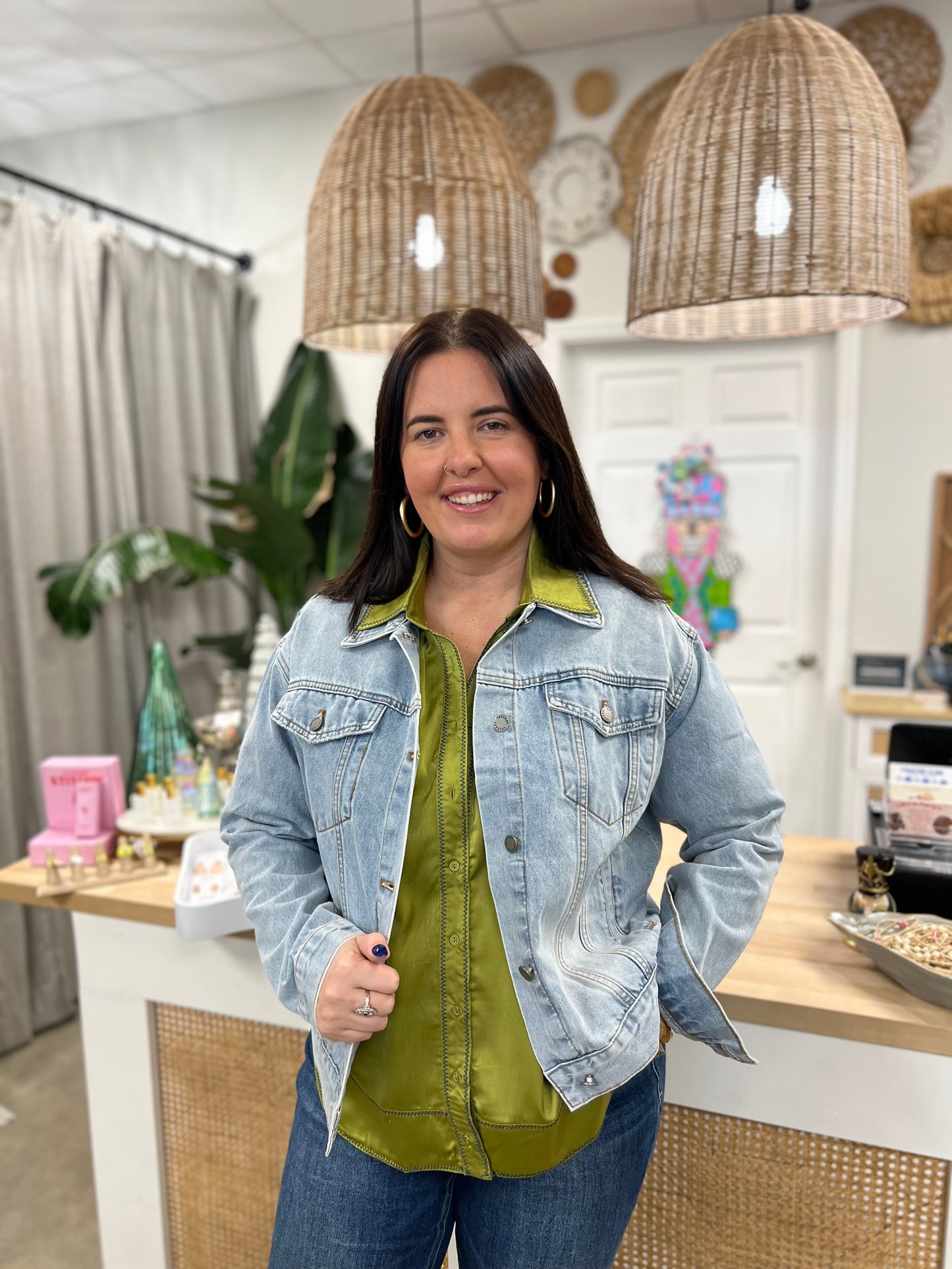 Prowl Around Town Jean Jacket