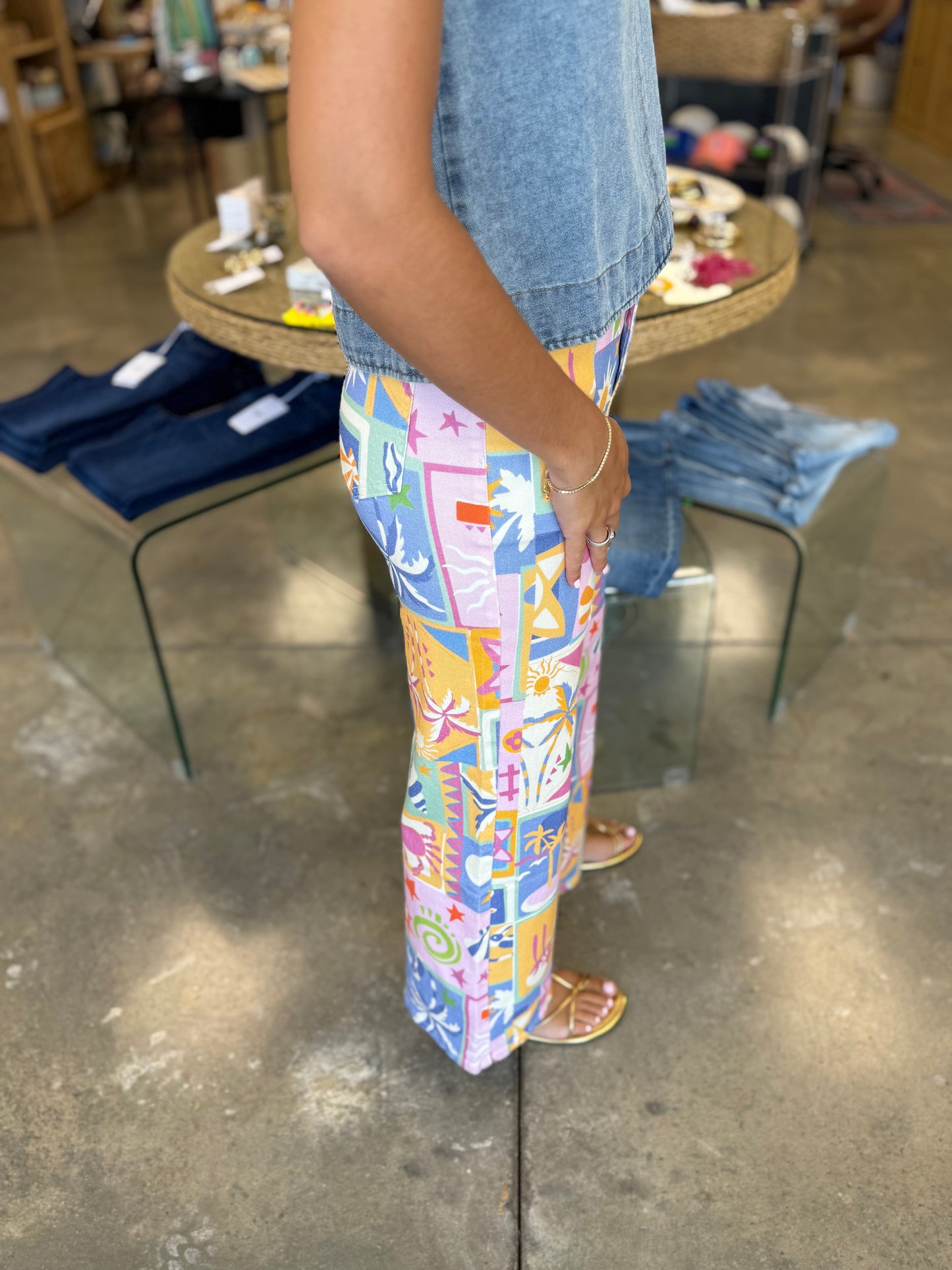 The Summer Patchwork Pants