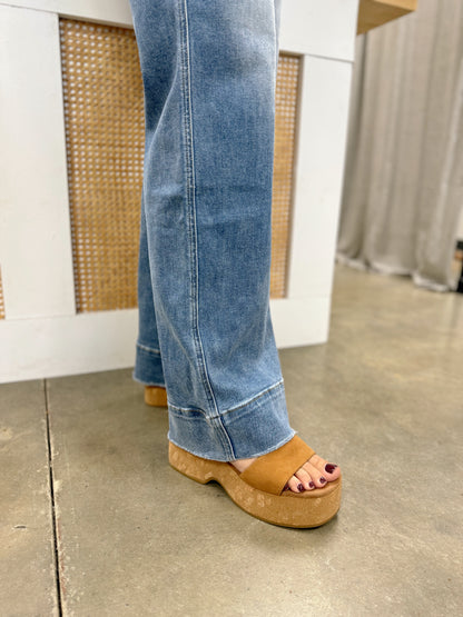 Bayeas Wide Leg Sailor Jeans