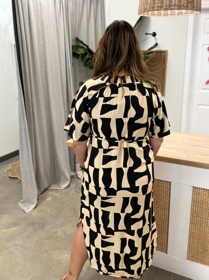 The Art Deco Midi Dress