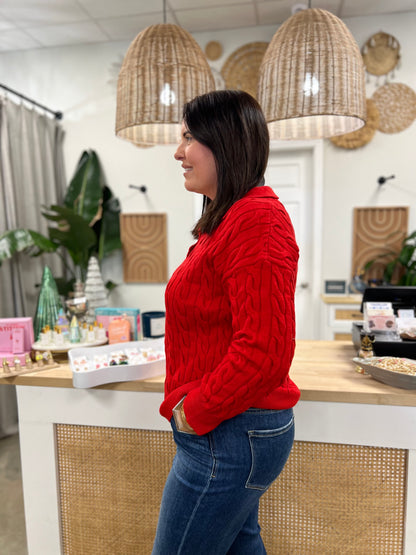 The Vivian V-Neck Sweater