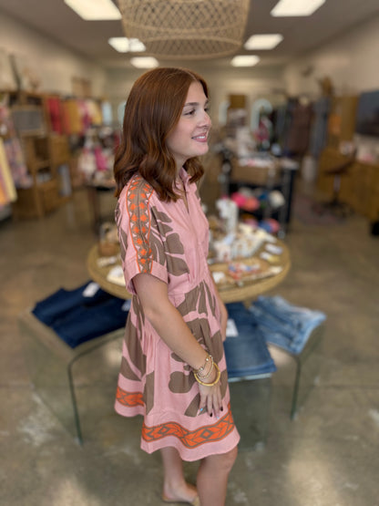 The Tropical Wynn Mini Dress