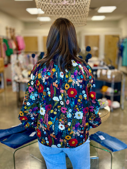 Field Of Poppy Blouse