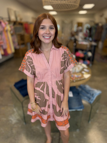 The Tropical Wynn Mini Dress