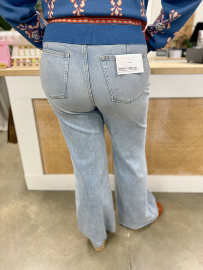 Bayeas Bella High Rise Wide Leg Jeans