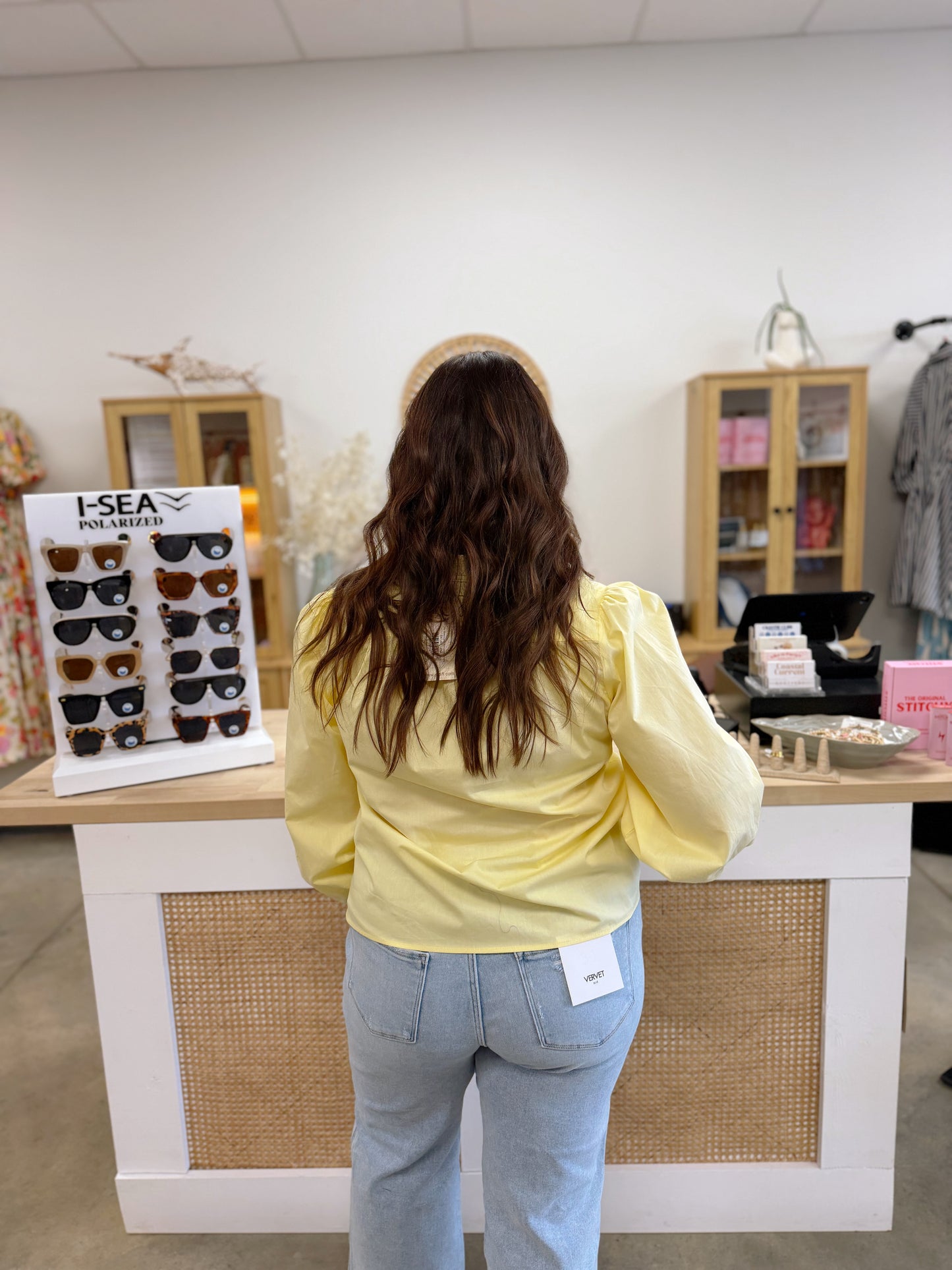 The Buttercup Button Down Blouse