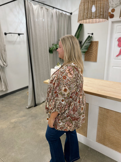 Bohemian Rhapsody Blouse Curvy