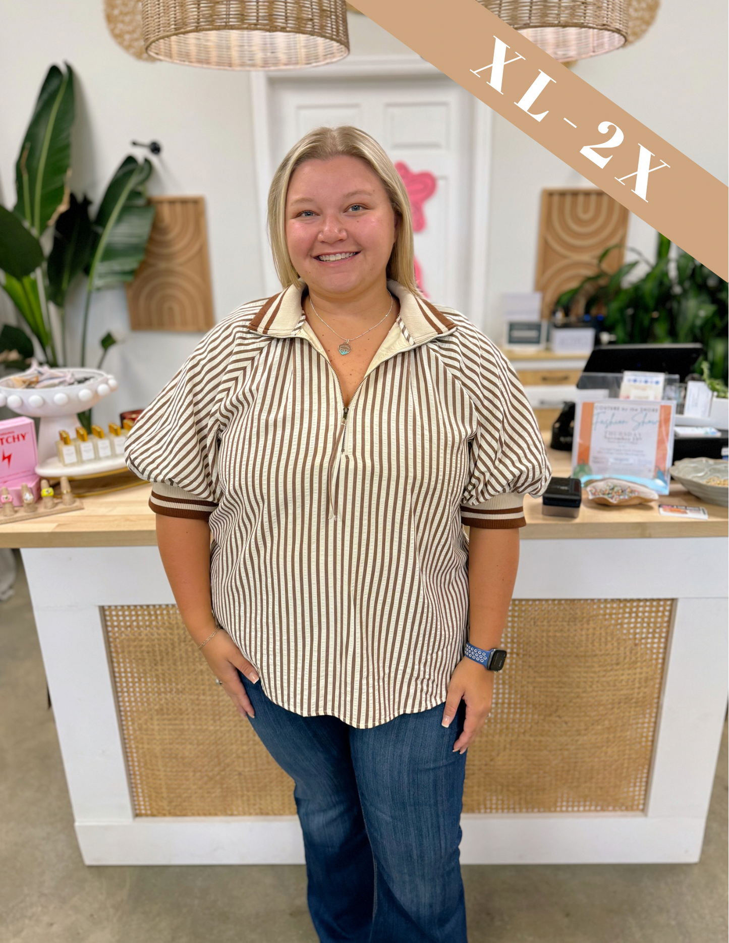 The Monroe Blouse Curvy