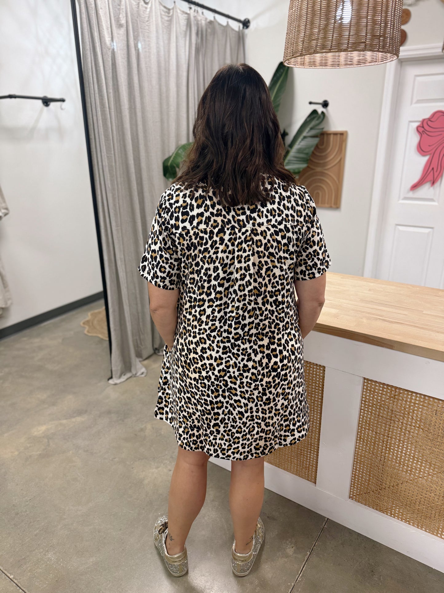 Take A Walk On The Wild Side mini dress