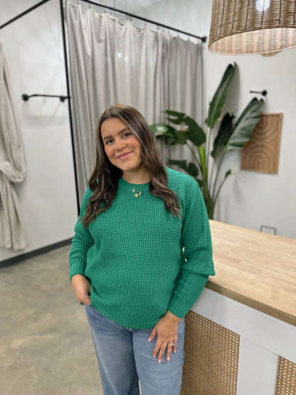 Your Fav Waffle Sweater