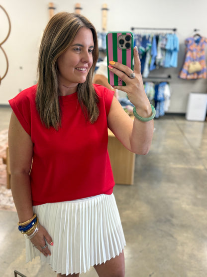 The Pickle Ball Skirt in Ivory
