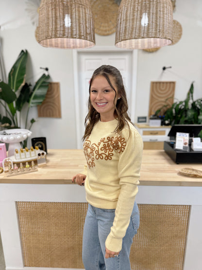 The Kerri Floral Sweater