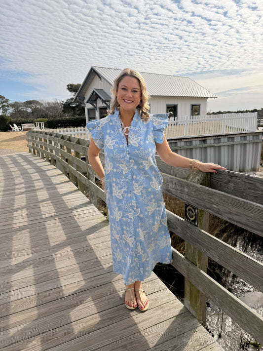 The Dixie Gingham Print Dress