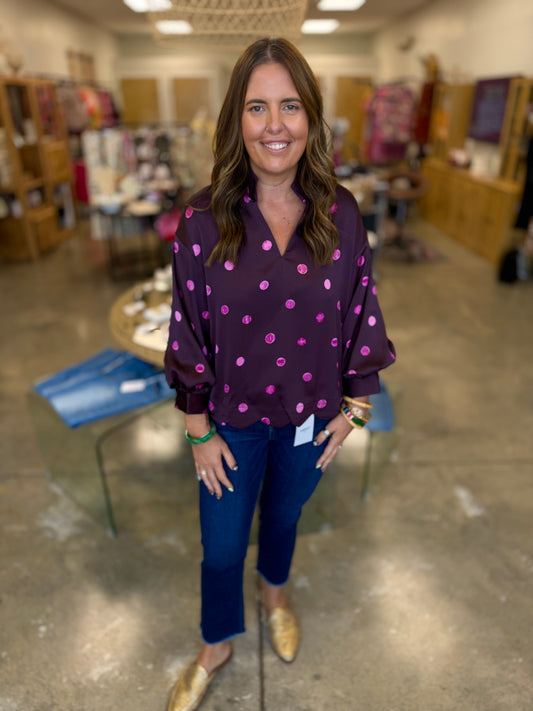 The Minnie Pearl Blouse