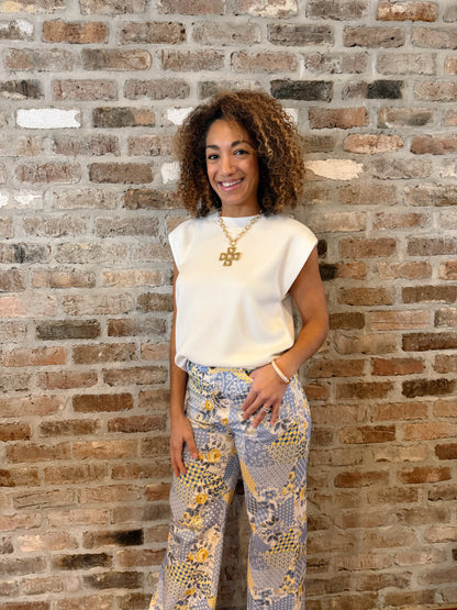 The lemon and Lavender Pants