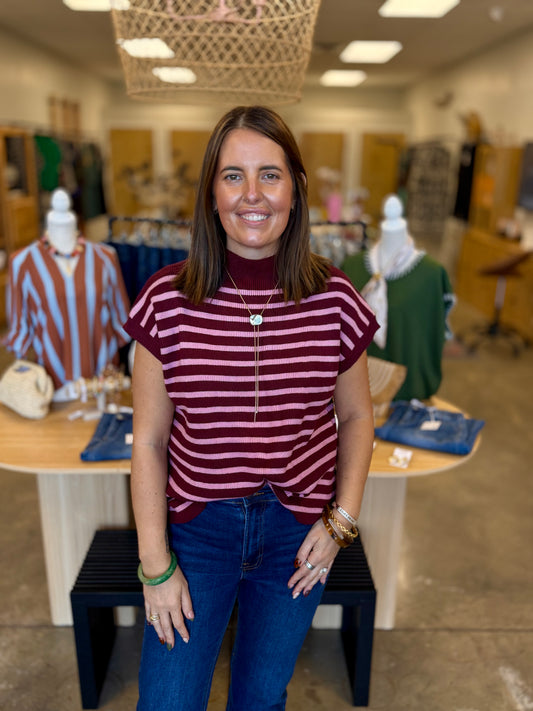 The Mckenzie Mock Neck Sweater