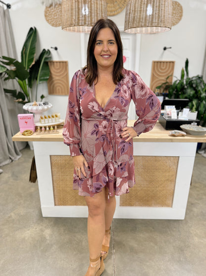 The Wedding Swing Wrap Dress