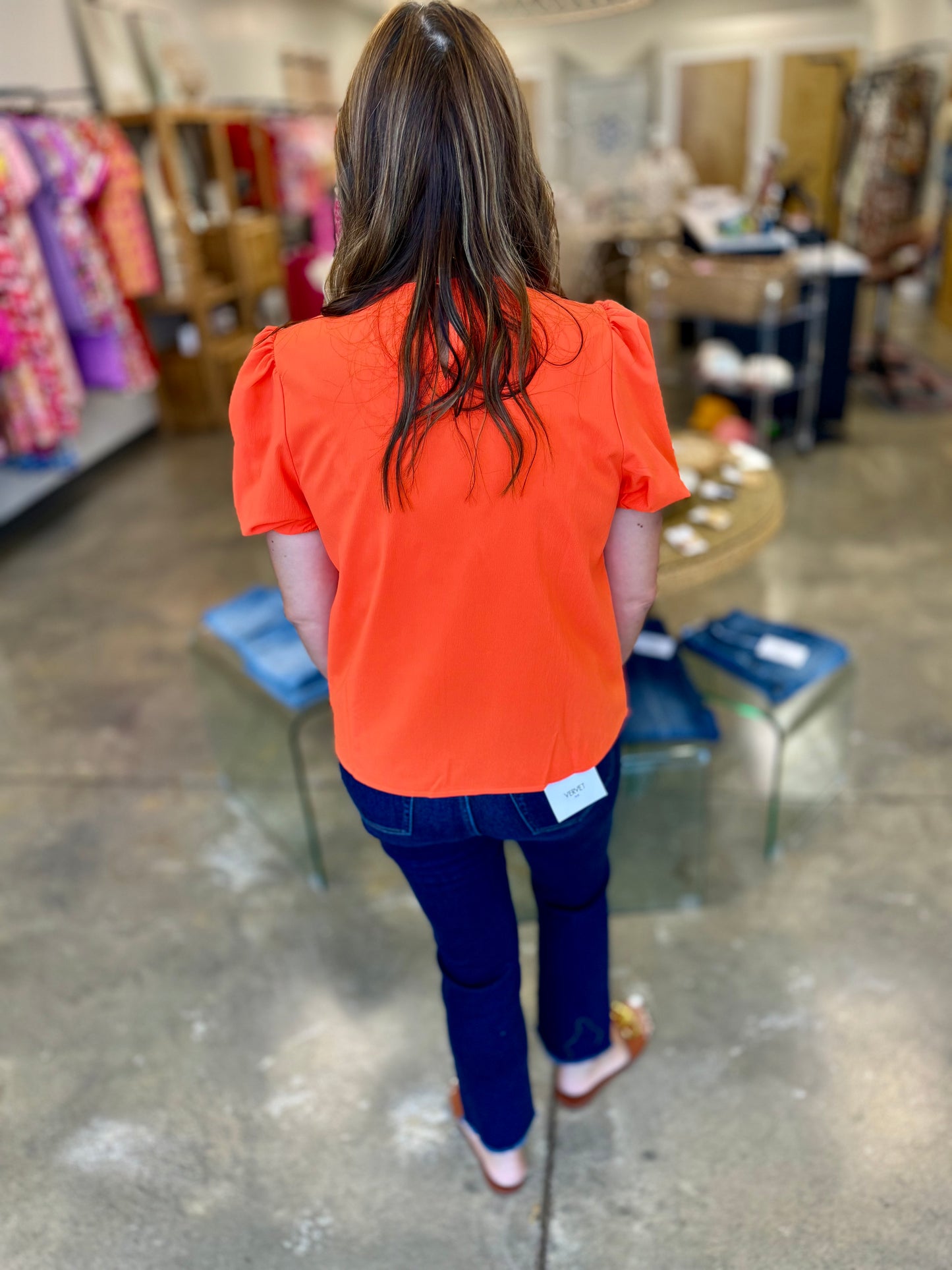 The Demi Scalloped Blouse