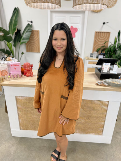 The Nutmeg Corduroy Dress