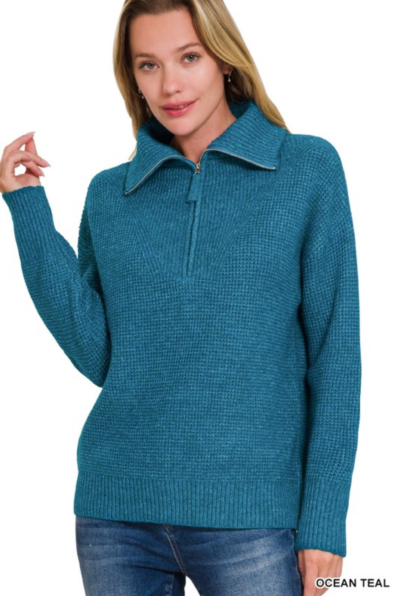 Door Buster Sweater Half Zip Sweater